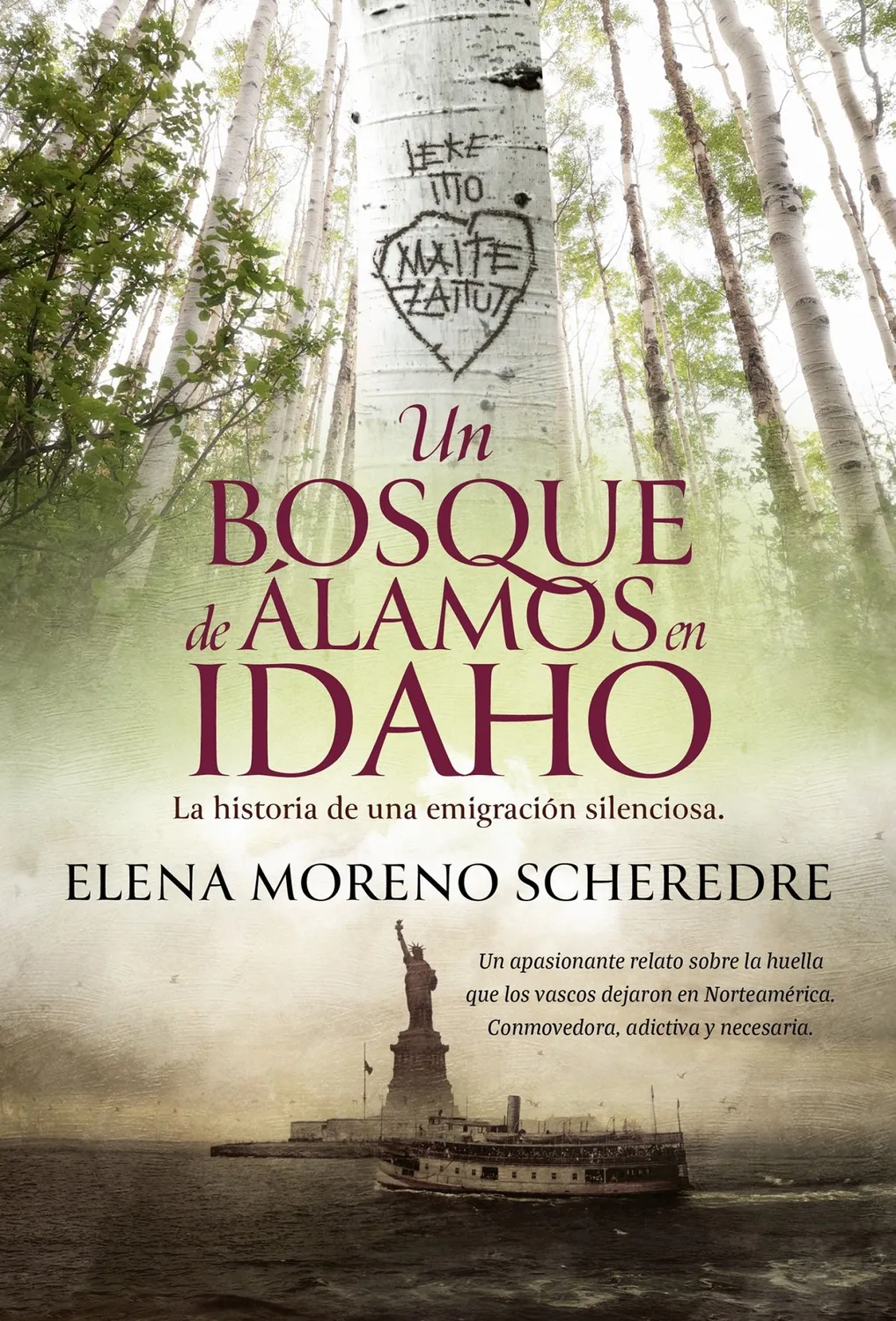 Wingbearer Saga Un bosque de álamos en Idaho bok paperback spansk