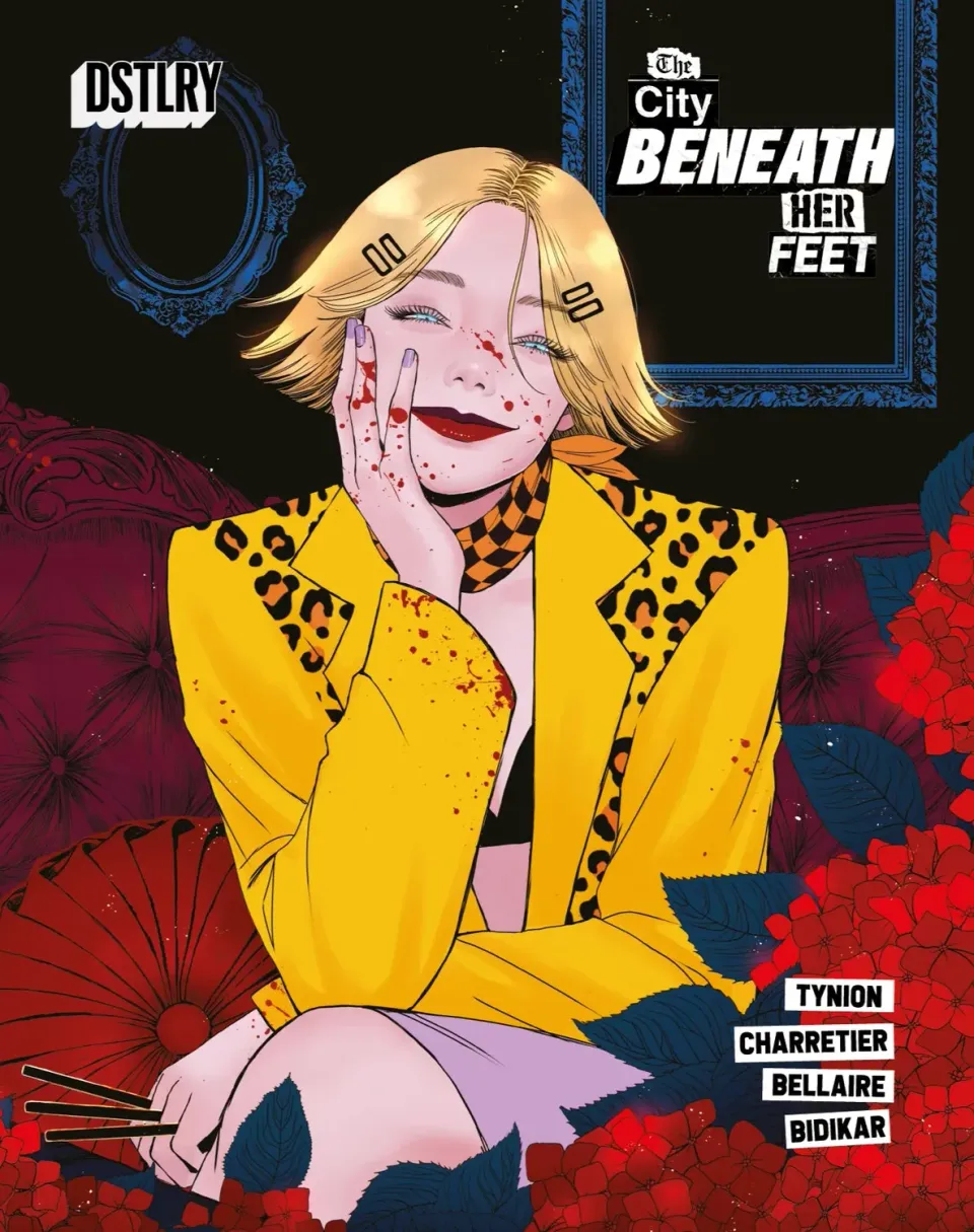 DSTLRY City Beneath Her Feet #1 Cover B Citriya hefte krim