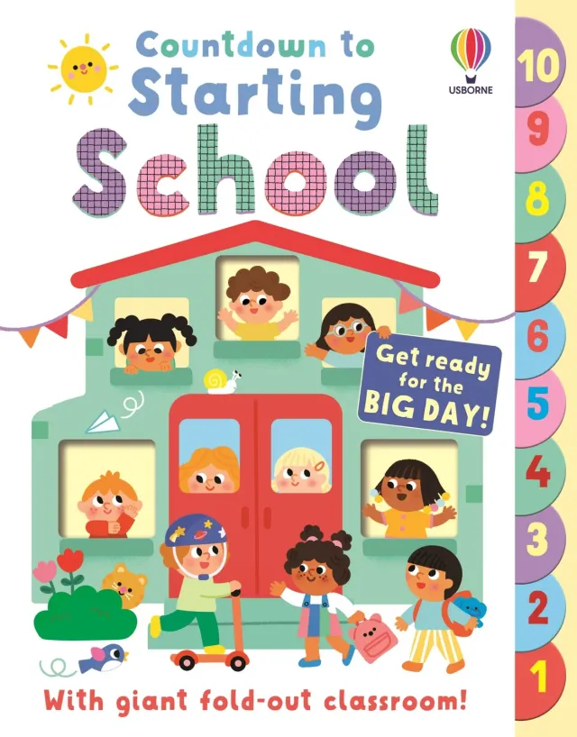 Wingbearer Saga Countdown to Starting School pappbok skolestart