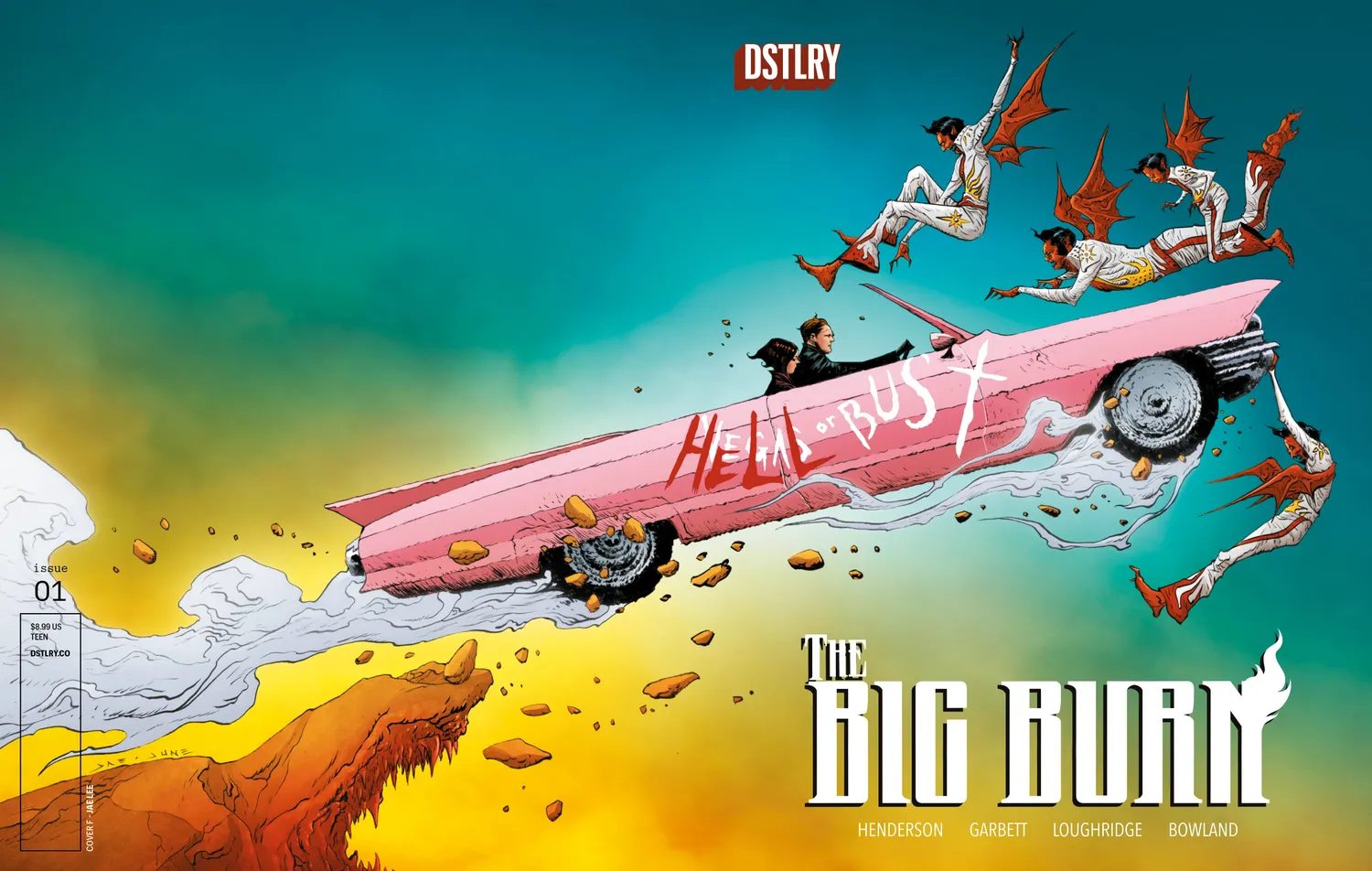 DSTLRY Big Burn 1 hefte Cover F Lee