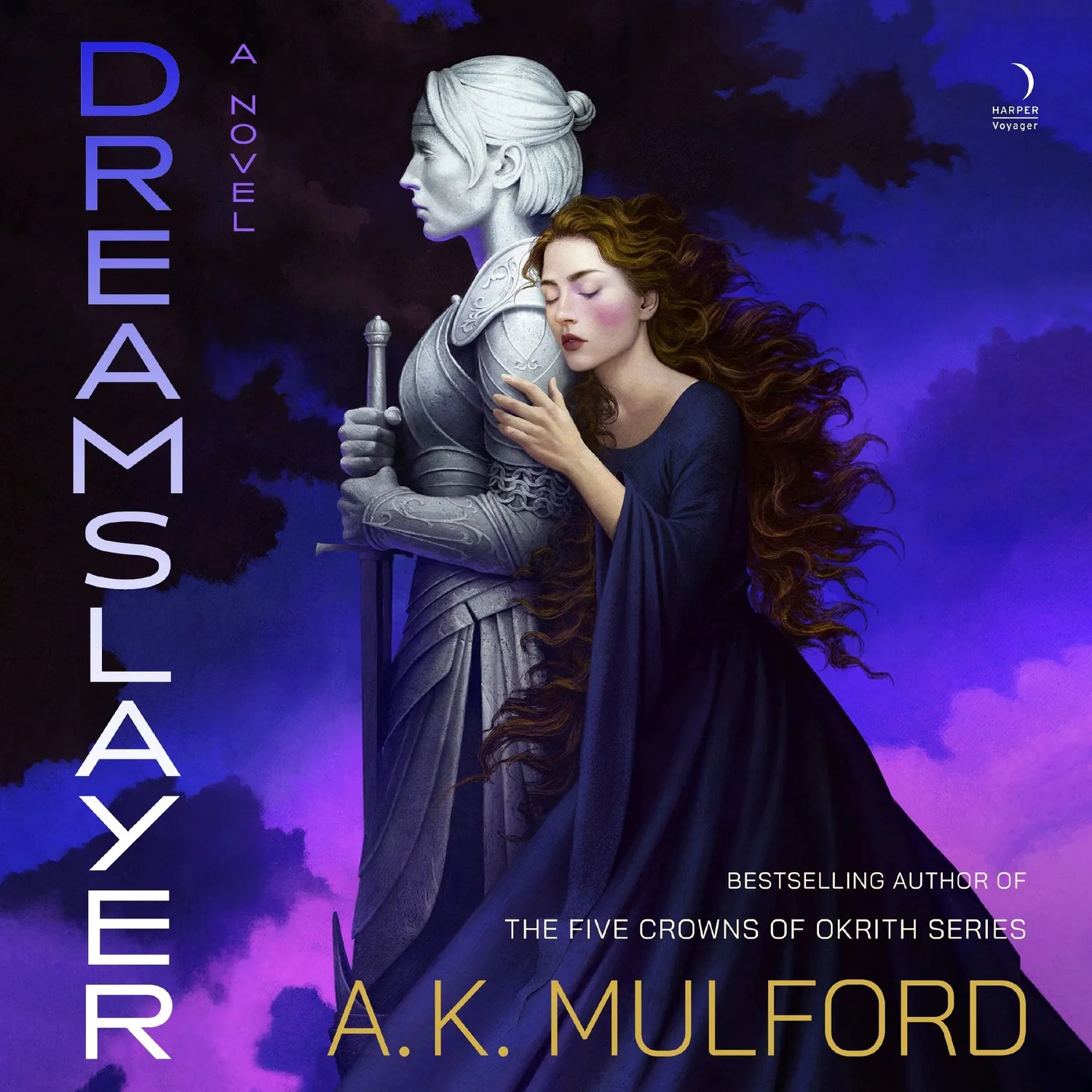 Wingbearer Saga Dreamslayer innbundet bok dark romantasy