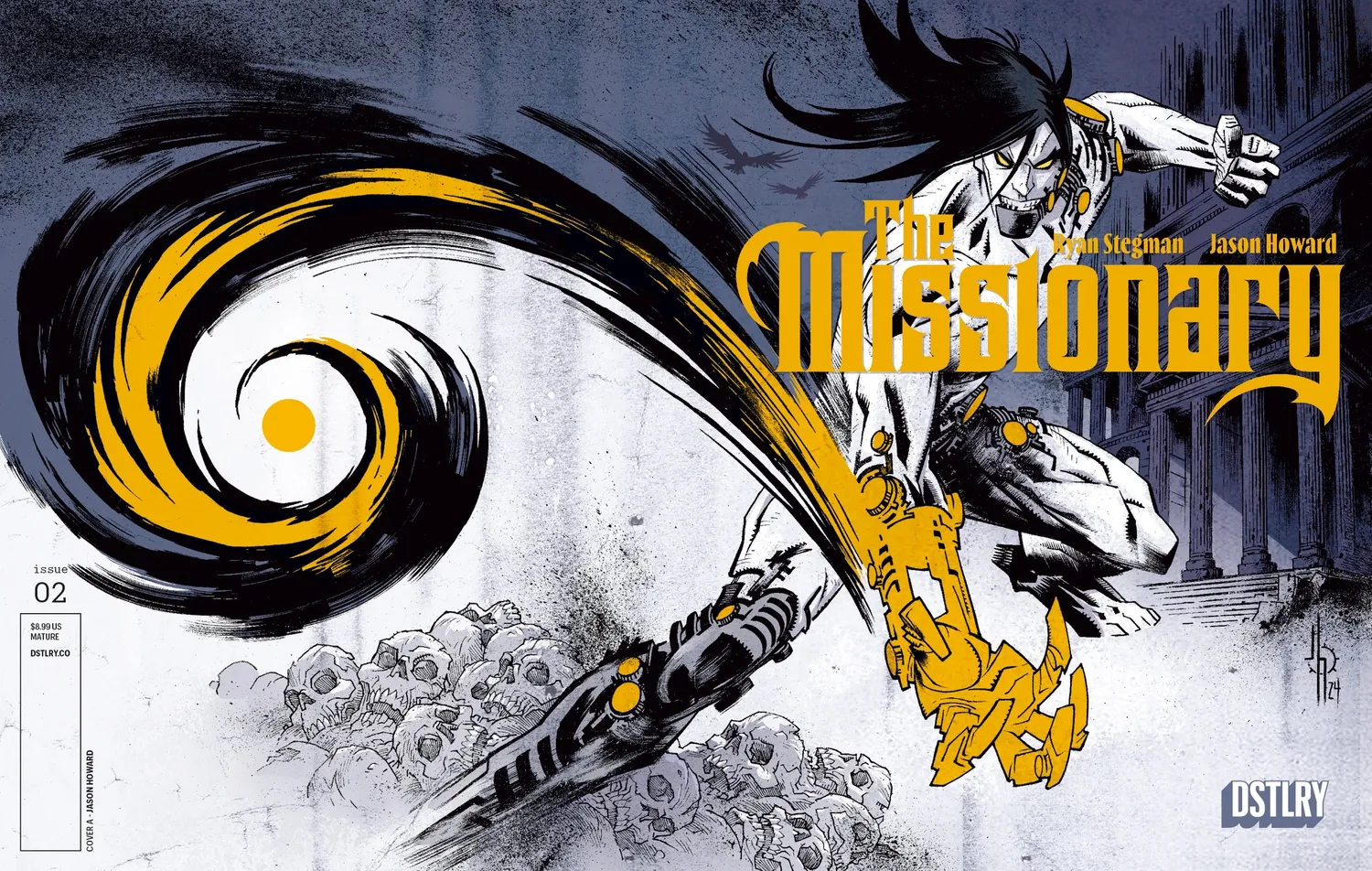 DSTLRY The Missionary 2 Cover A tegneserie horror