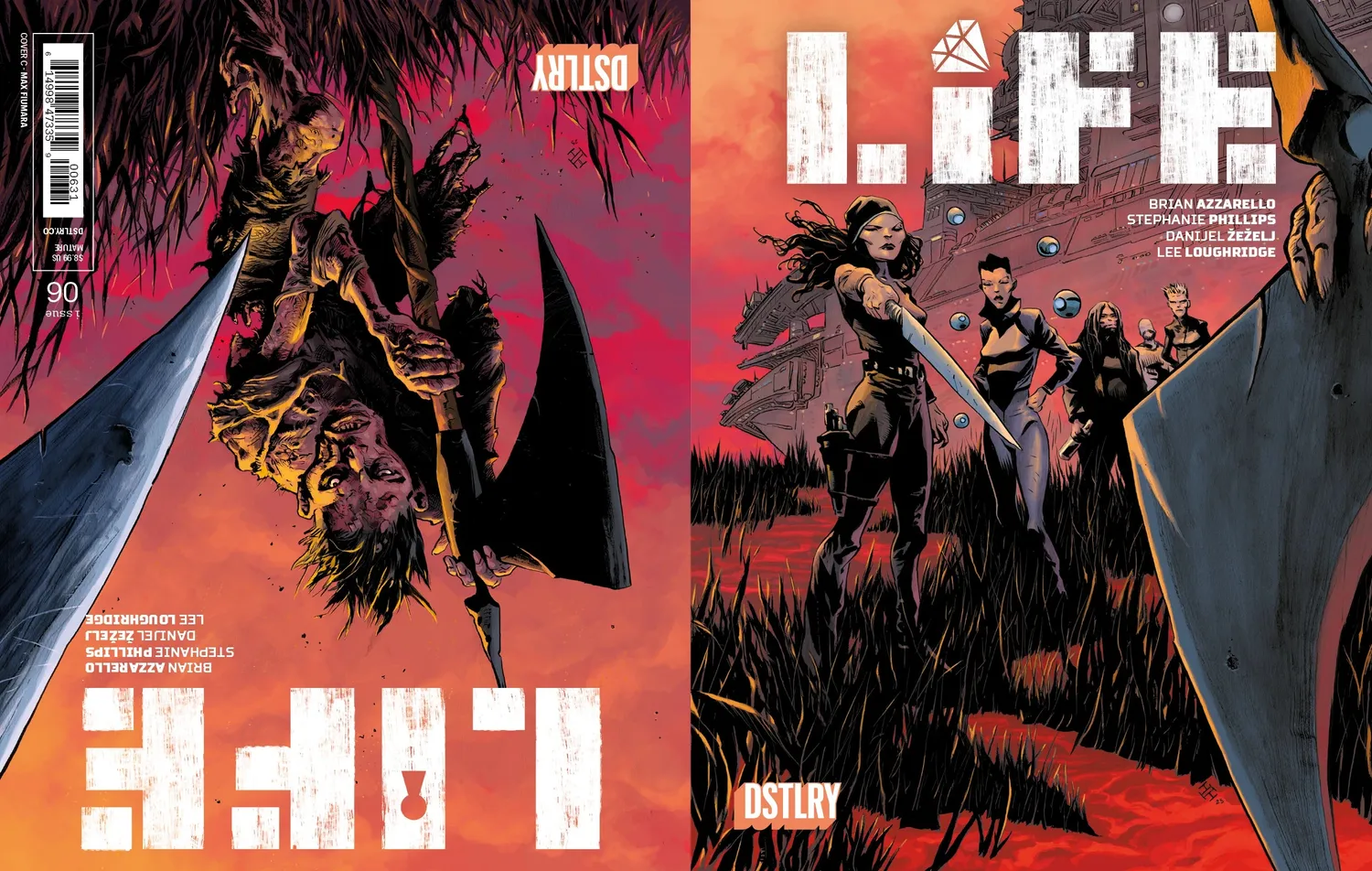 DSTLRY LIFE #6 Cover C Fiumara hefte 1:10 variant