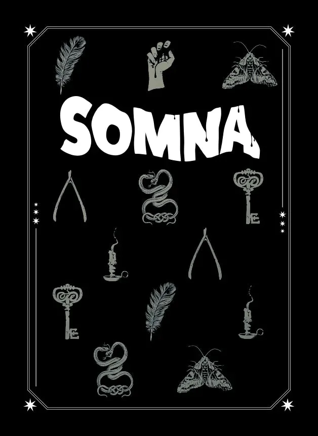DSTLRY Somna Unveil The Shadows kortspill fysisk utgave skrekk