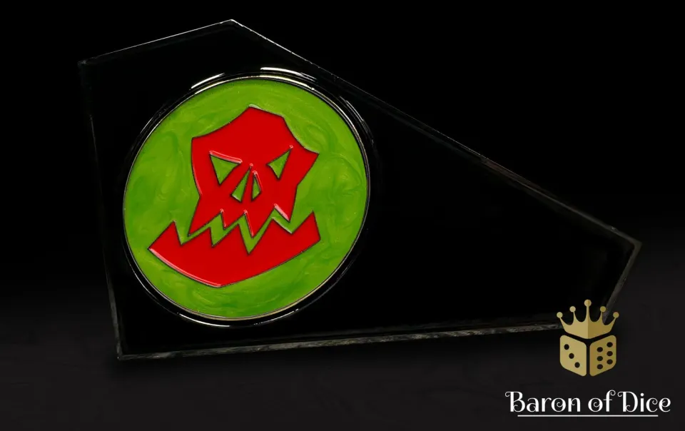 Baron of Dice Orc combat gauge metall 3" Baron Coin
