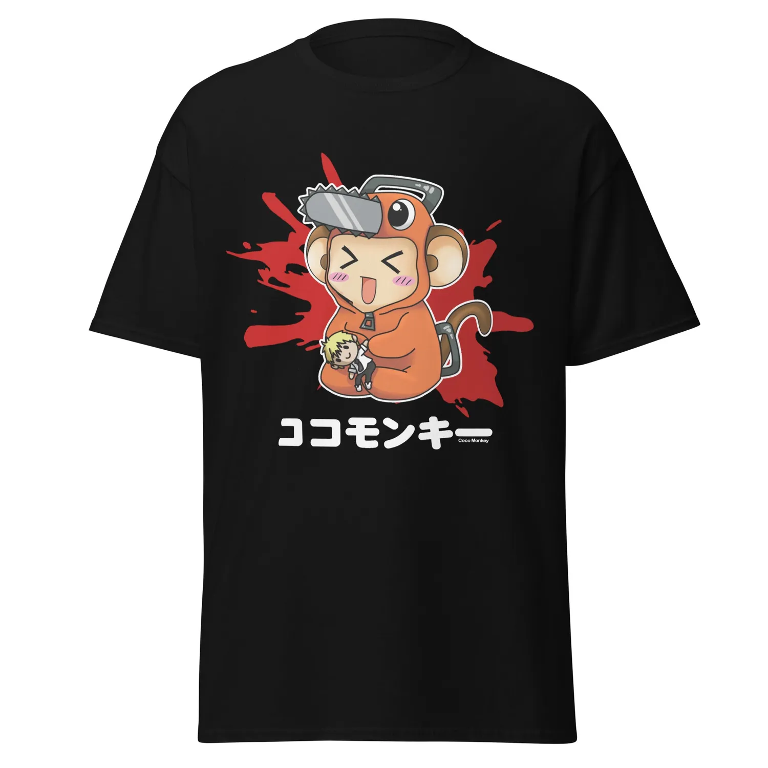 Tokyo Toys PochiCo t-skjorte Chainsaw Man-parodi