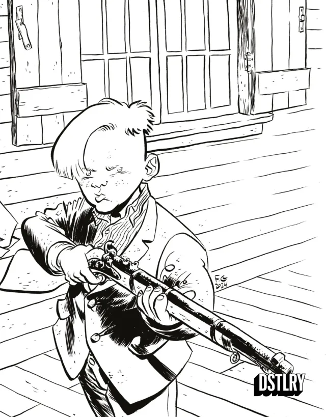 DSTLRY Blood Brothers Mother #2 Cover G Moon tegneseriehefte western