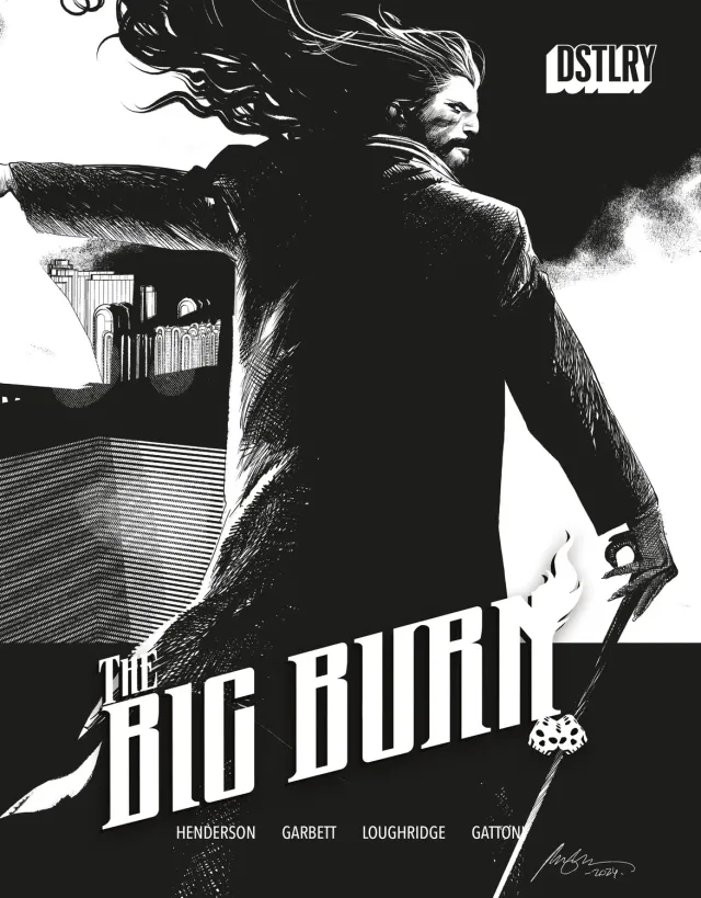 DSTLRY The Big Burn #2 Cover G Albuquerque hefte eksklusiv