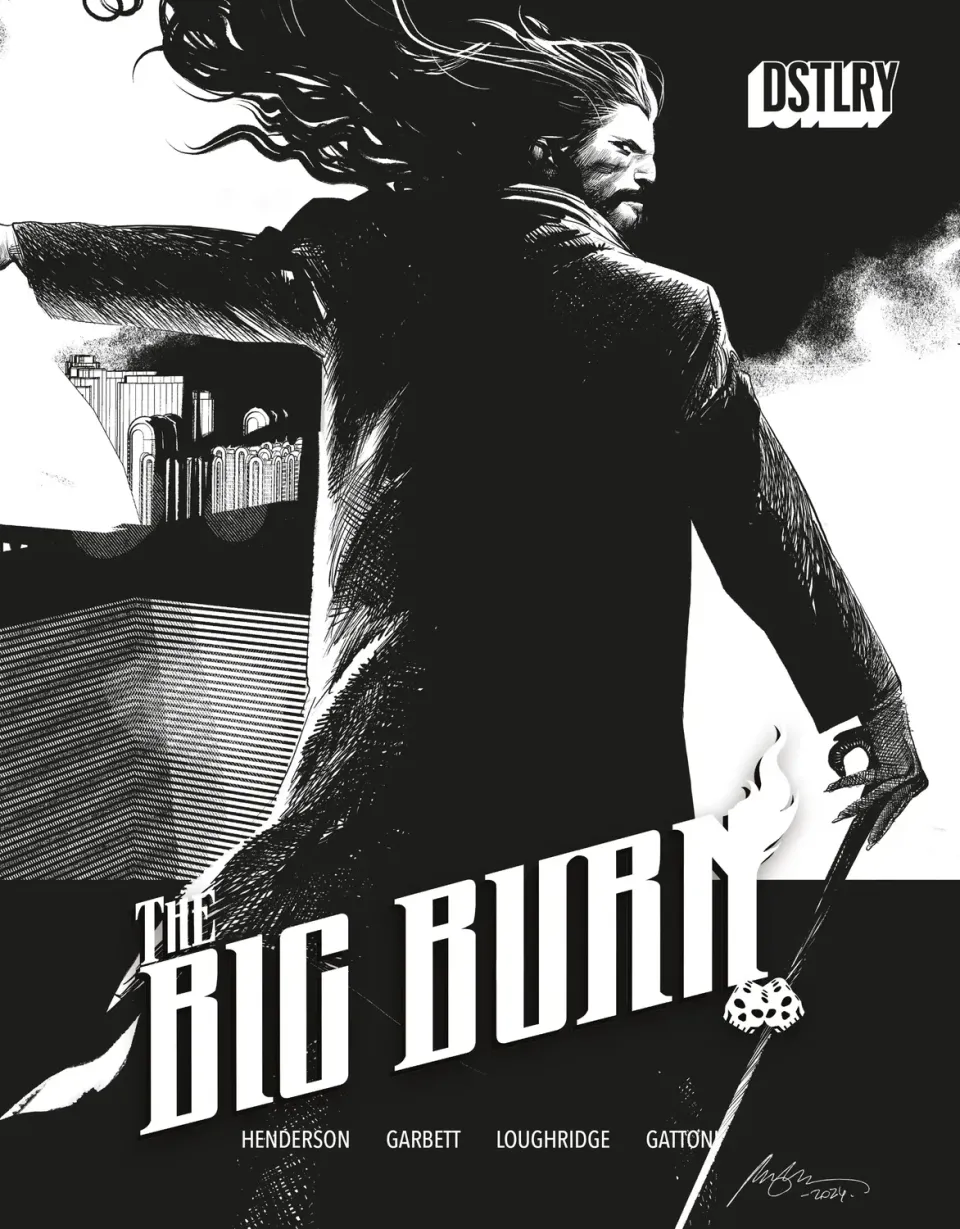 DSTLRY The Big Burn #2 Cover G Albuquerque hefte eksklusiv