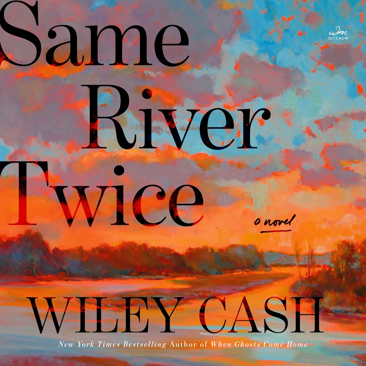 Wingbearer Saga Same River Twice bok innbundet familiesaga
