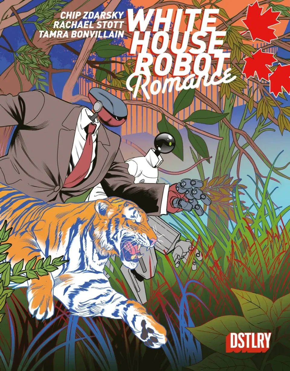 DSTLRY White House Robot Romance #2 hefte Cover A sci-fi