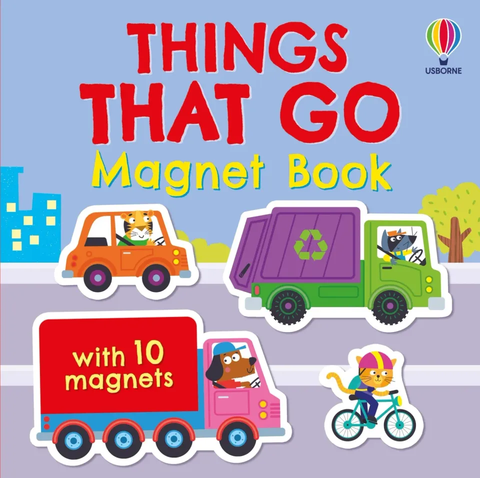 Wingbearer Saga Things That Go magnetbok board book 10 magneter