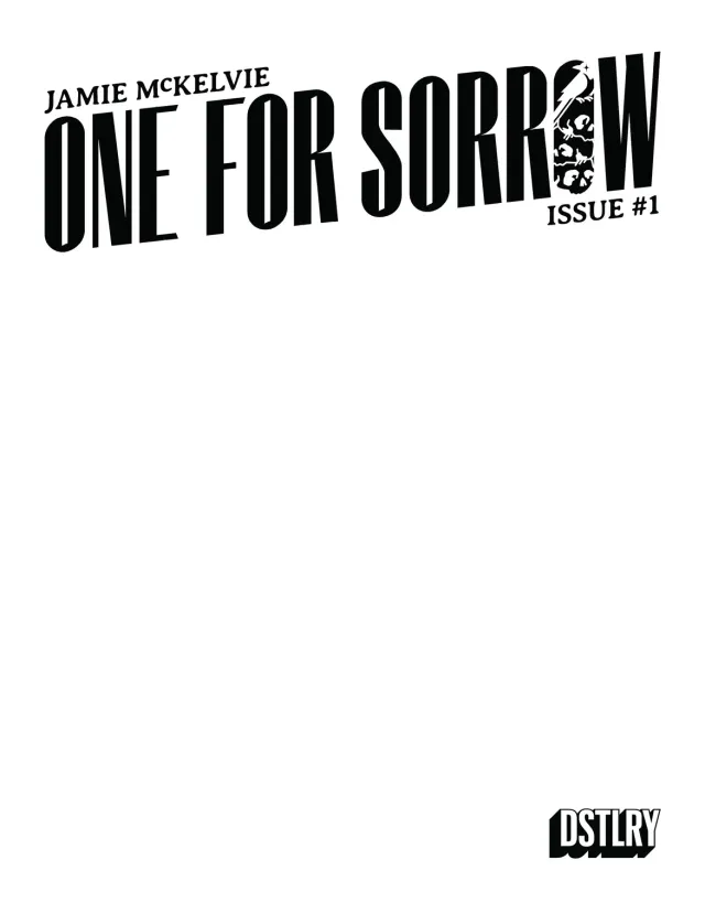 DSTLRY One for Sorrow 1 hefte Cover G Sketch