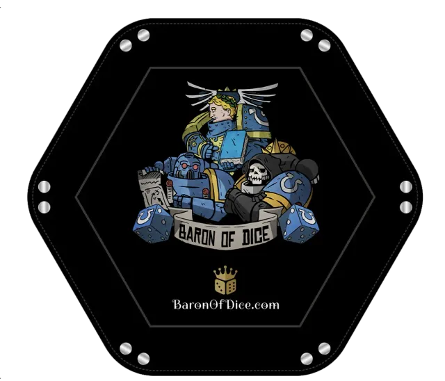 Baron of Dice Omega terningbrett PU-lær