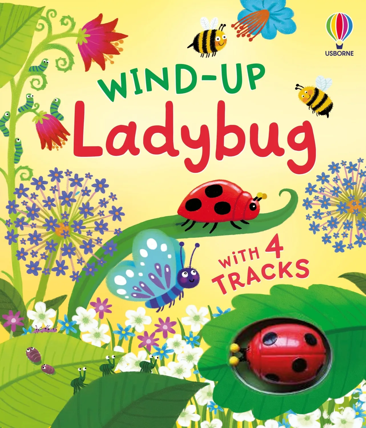 Wingbearer Saga Wind-Up Ladybug pappbok med leke