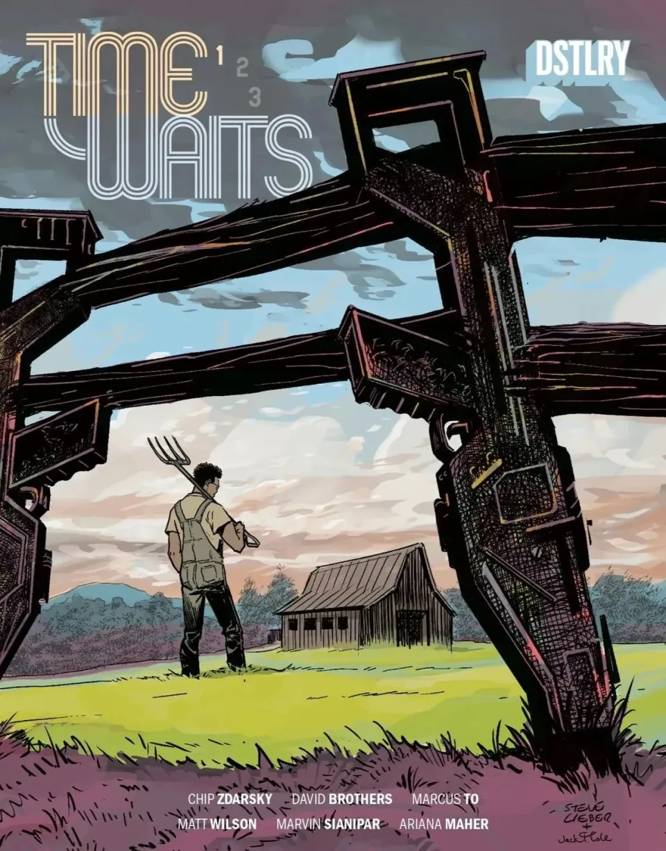 DSTLRY Time Waits 1 hefte Cover C Lieber sci-fi
