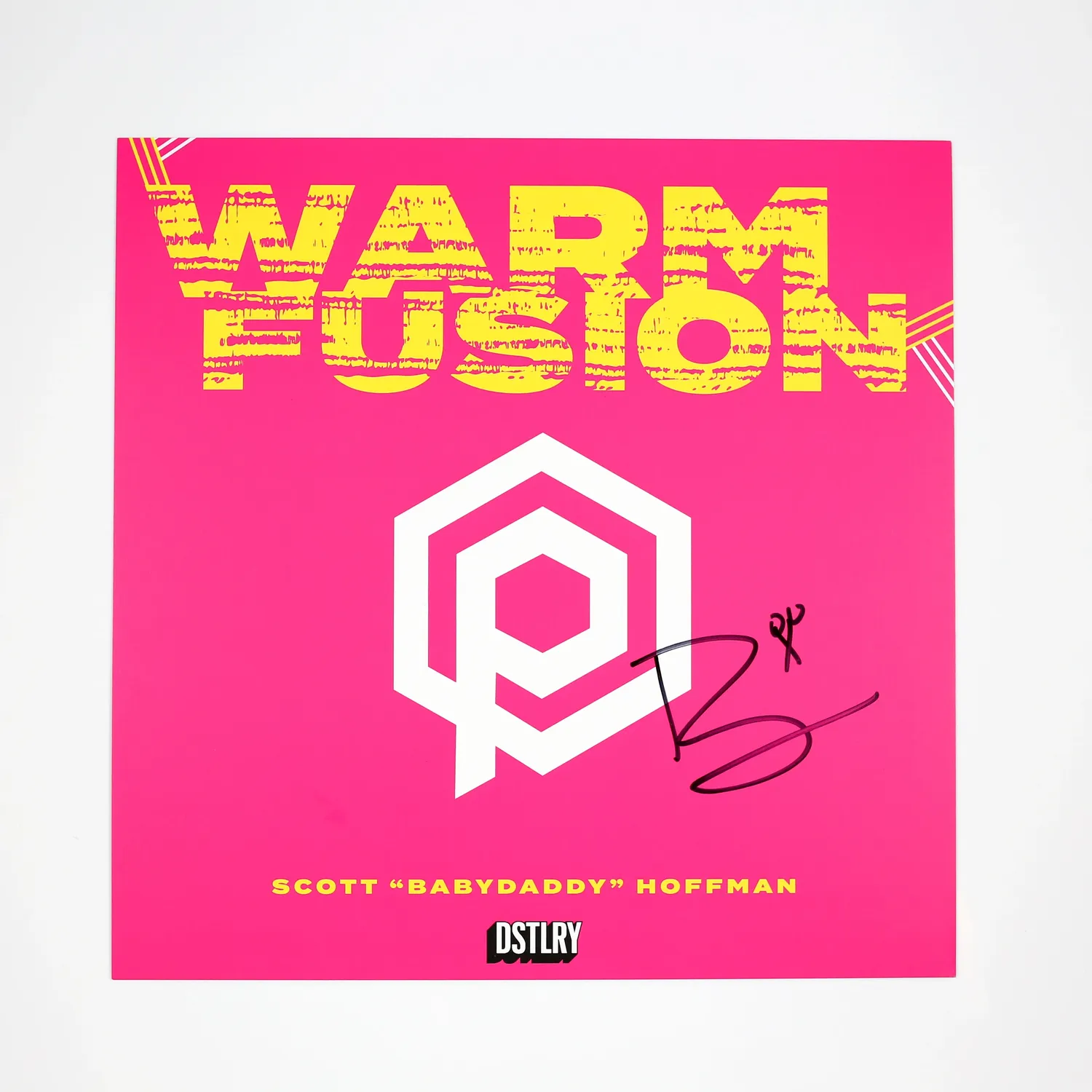 DSTLRY Warm Fusion 12" vinylplate signert utgave