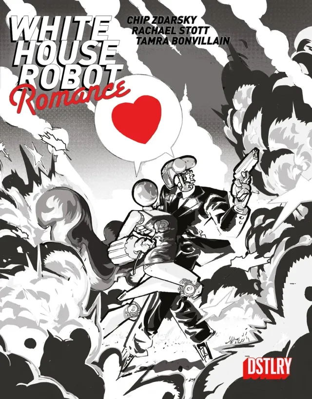 DSTLRY White House Robot Romance #2 hefte Cover F