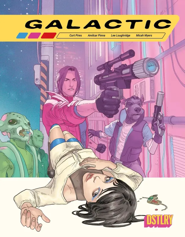 DSTLRY Galactic 1 hefte Cover A Pinna