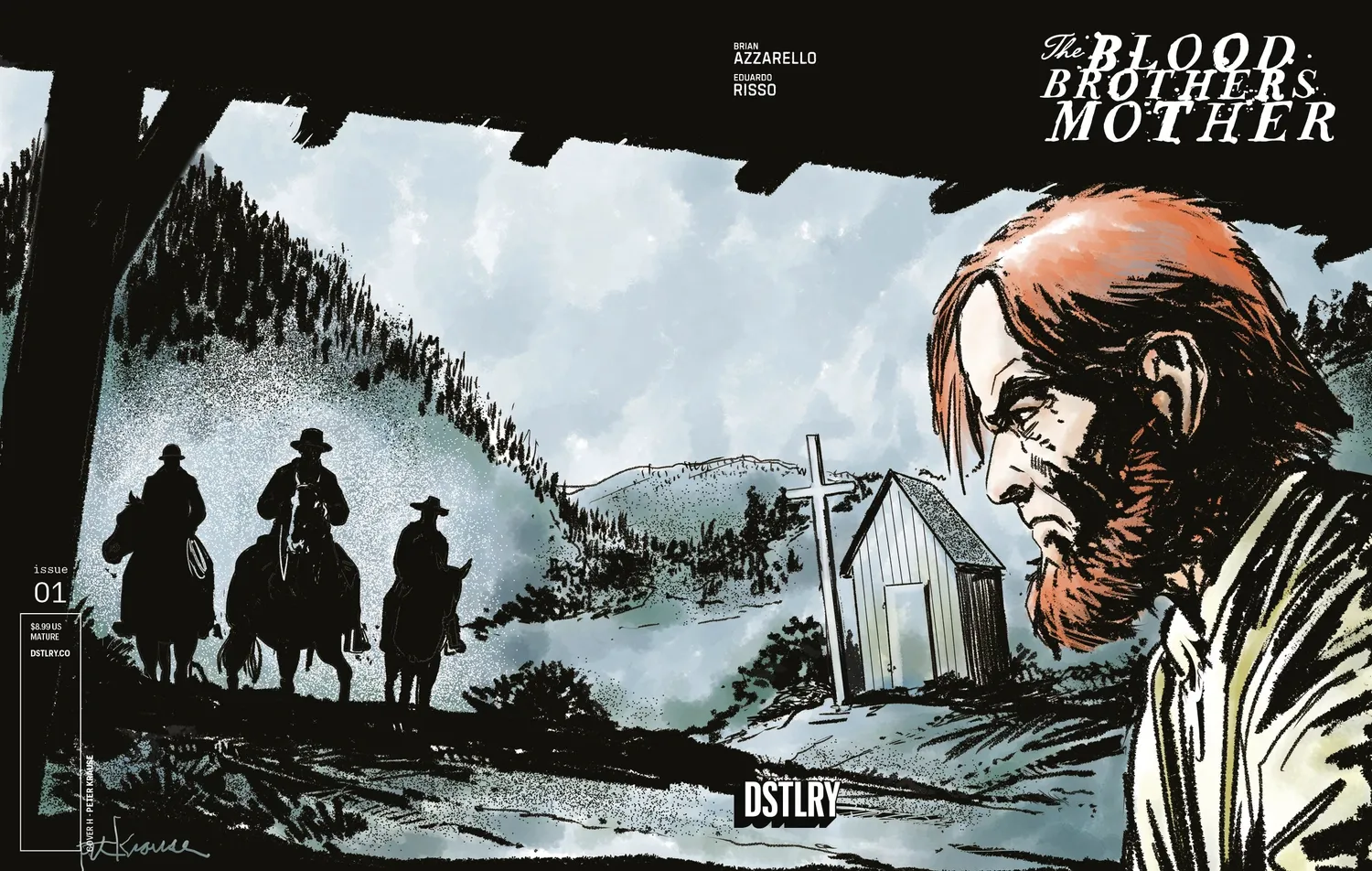DSTLRY Blood Brothers Mother 1 hefte Cover H Krause western