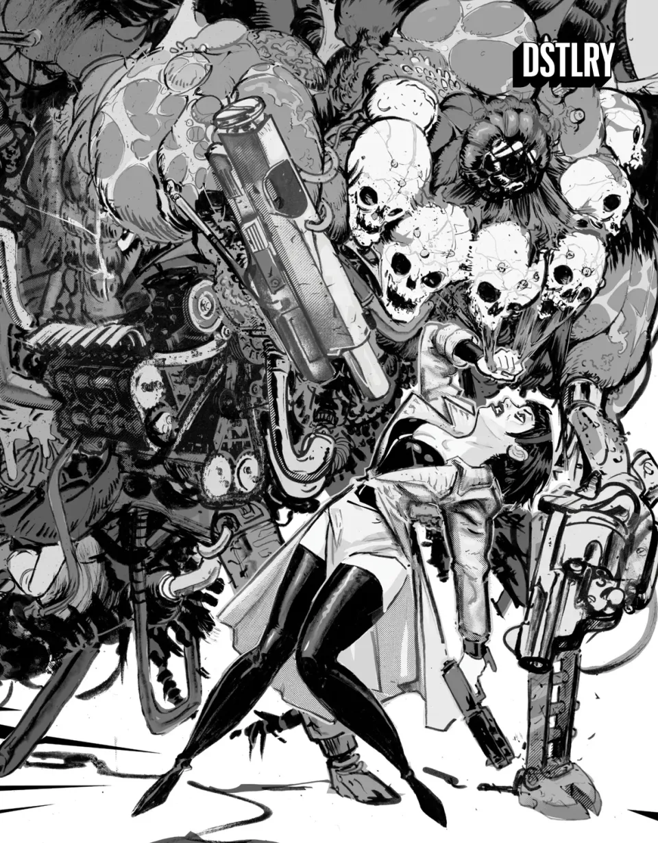 DSTLRY Warm Fusion #2 hefte digital Cover G Rossmo