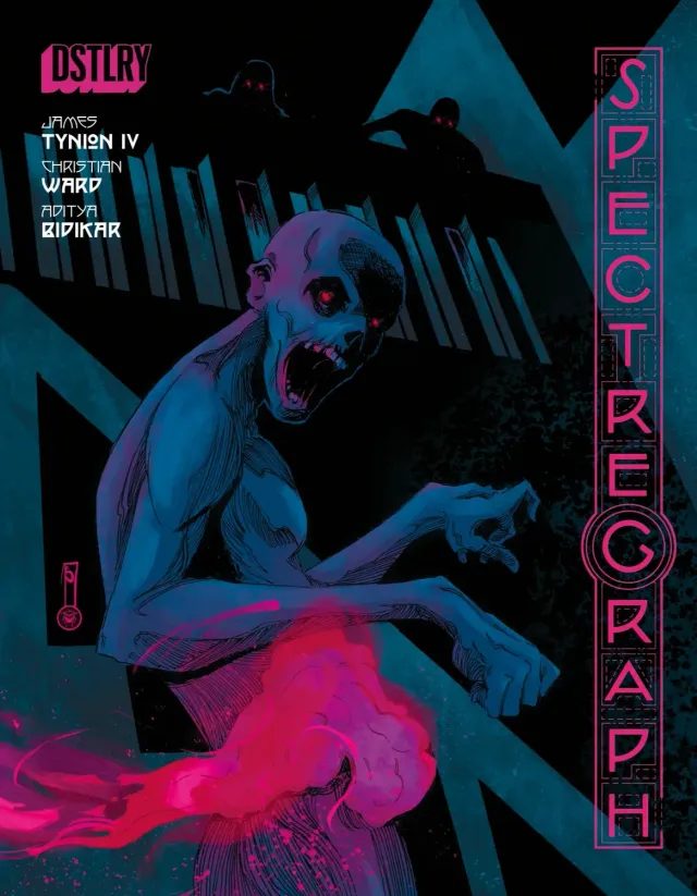 DSTLRY Spectregraph #1 hefte Cover L Schmalke horror