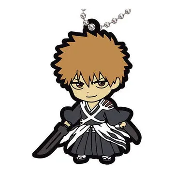 Bleach Thousand-Year Blood War nøkkelring Ichigo gummi