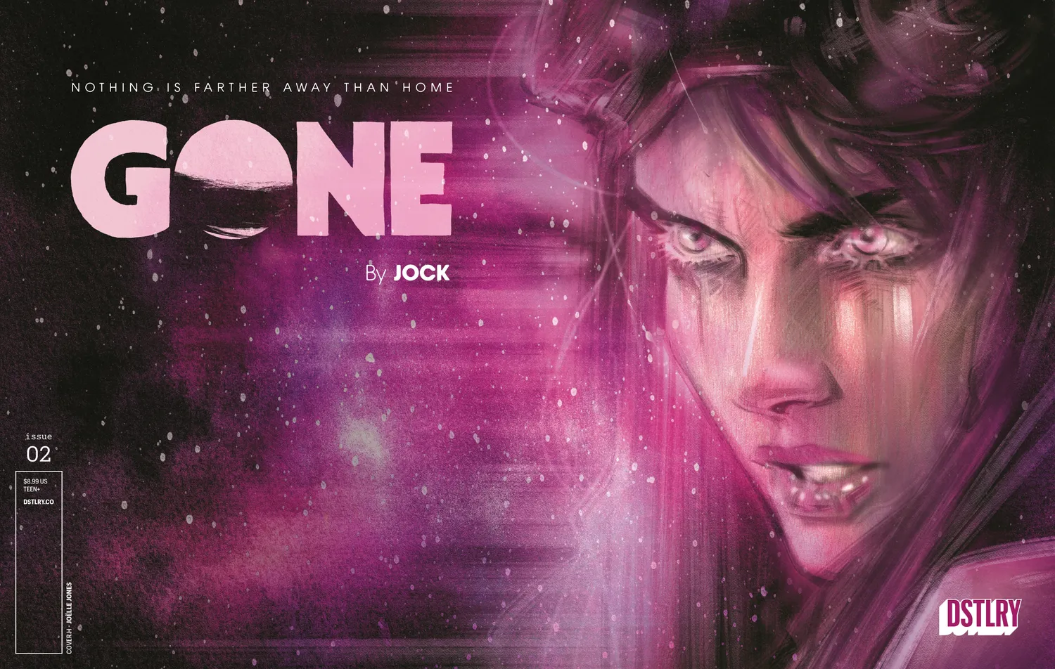 DSTLRY Gone #2 Cover H Jones hefte fysisk sci-fi