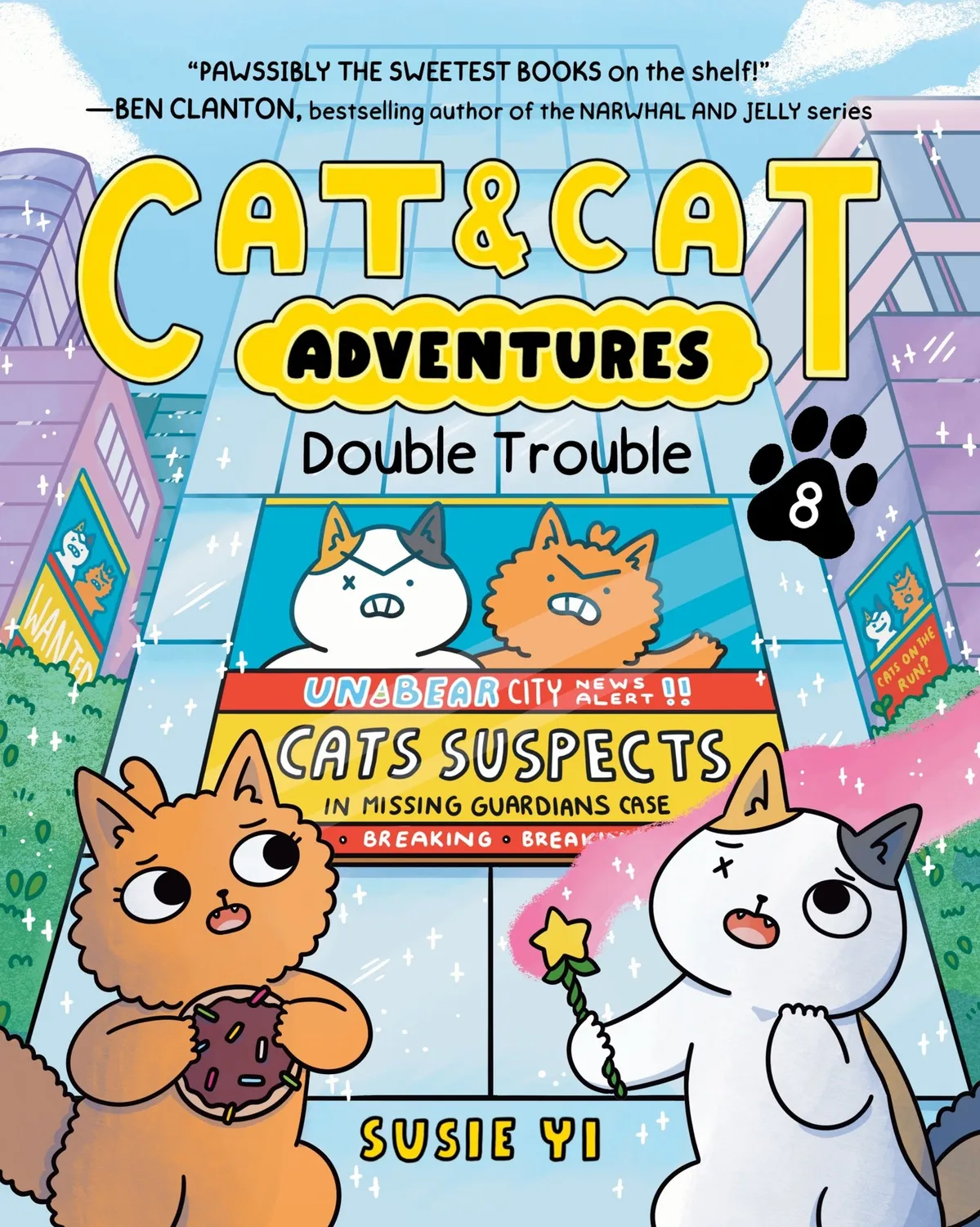 Wingbearer Saga Cat & Cat Double Trouble barnebok paperback