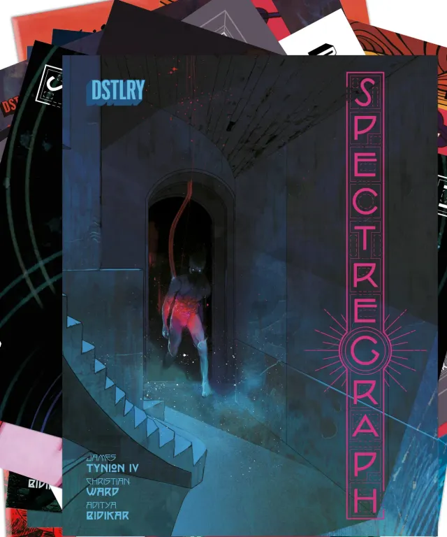 DSTLRY Spectregraph #1 Variant Bundle samlepakke hefter