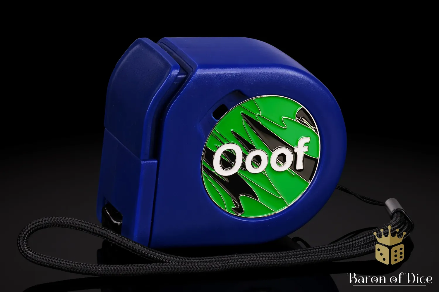Baron of Dice Ooof Green målebånd wargaming grønn