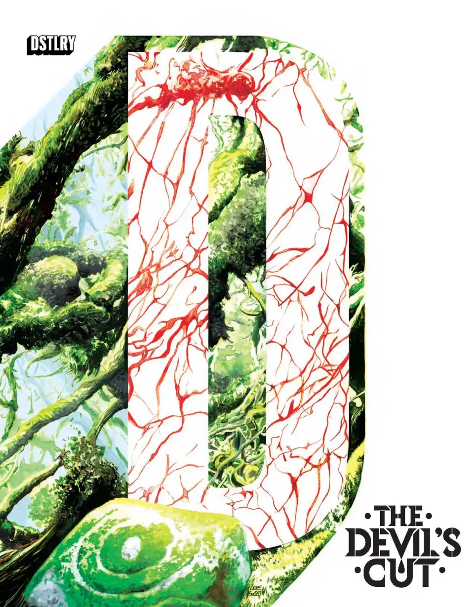 DSTLRY The Devil’s Cut tegneseriehefte Cover J Garbett antologi