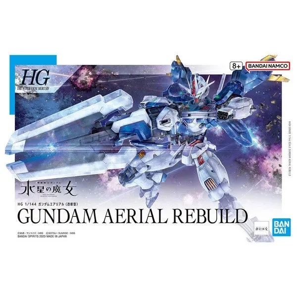 Bandai HG Aerial Rebuild 1/144 modellsett Mercury