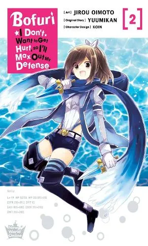 Bofuri bind 1 manga på engelsk spillverden