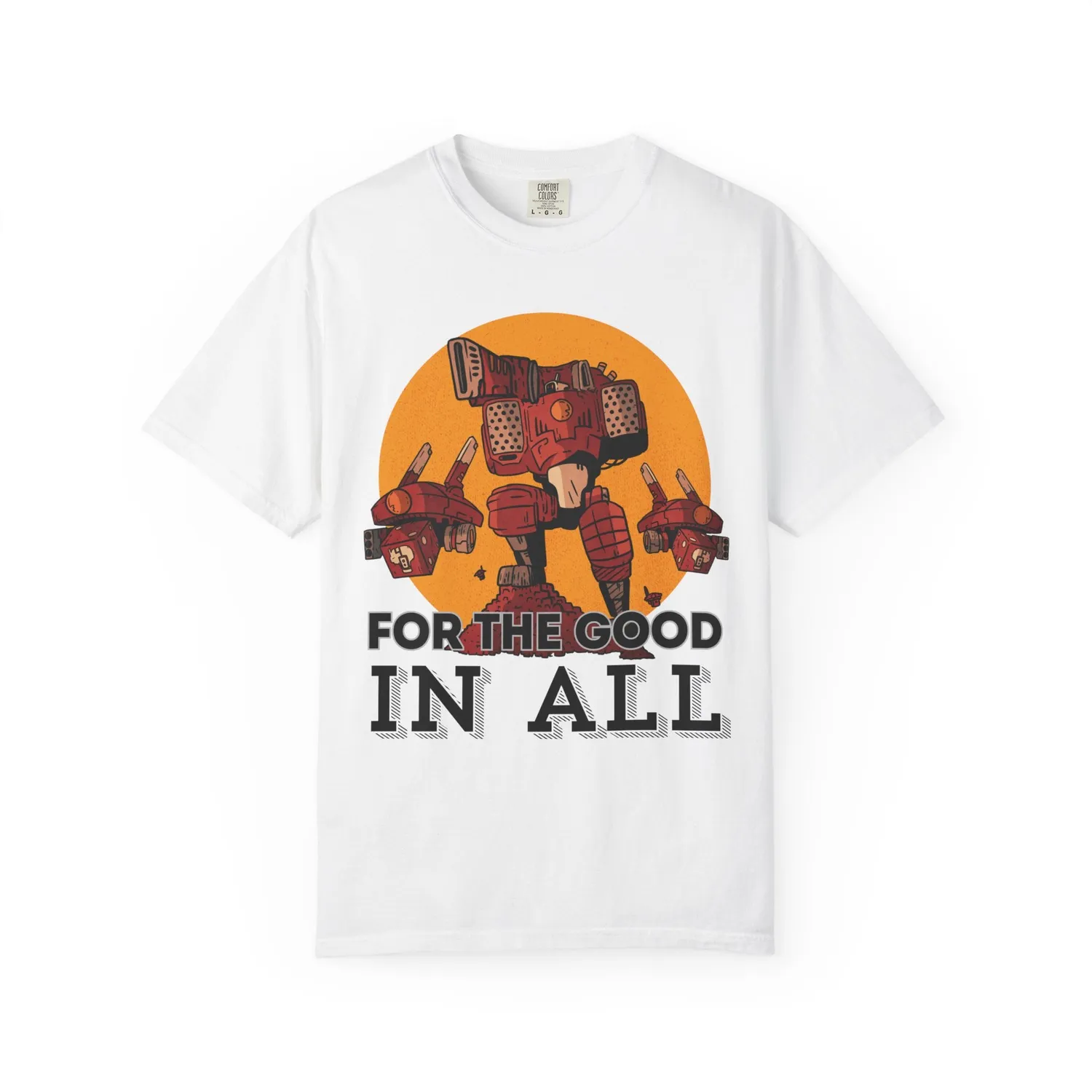 Baron of Dice Good Robot For the Good In All t-skjorte svart L