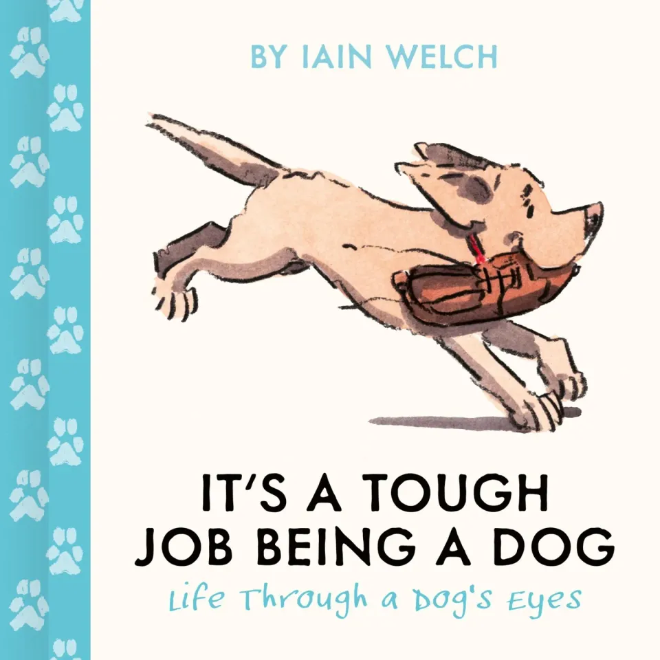 Wingbearer Saga It's a Tough Job Being a Dog innbundet gavebok hund
