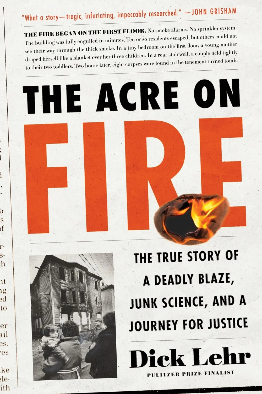 Wingbearer Saga The Acre on Fire bok innbundet true crime