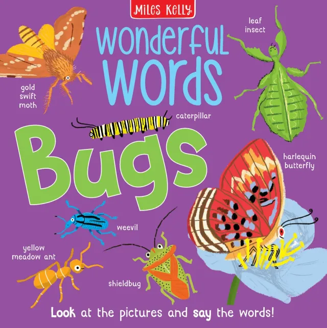 Wingbearer Saga Wonderful Words Bugs bildebok paperback insekter