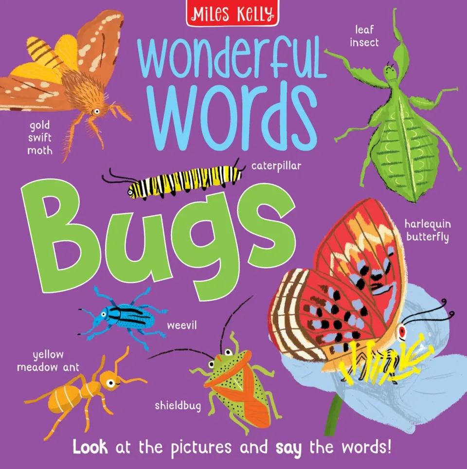 Wingbearer Saga Wonderful Words Bugs bildebok paperback insekter