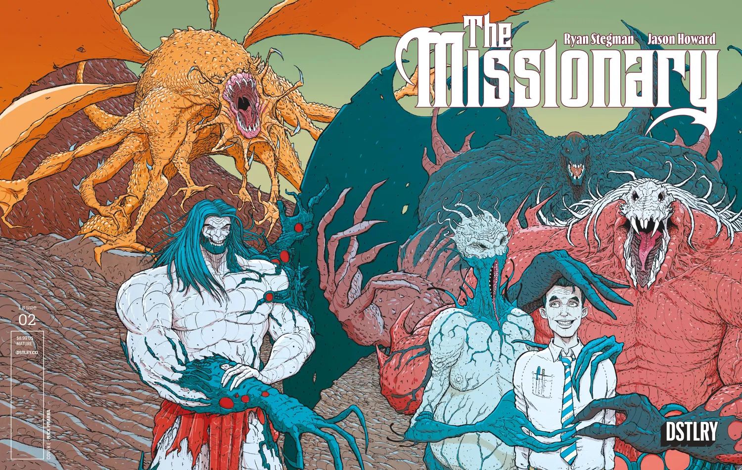 DSTLRY The Missionary 2 tegneseriehefte Cover E Pitarra