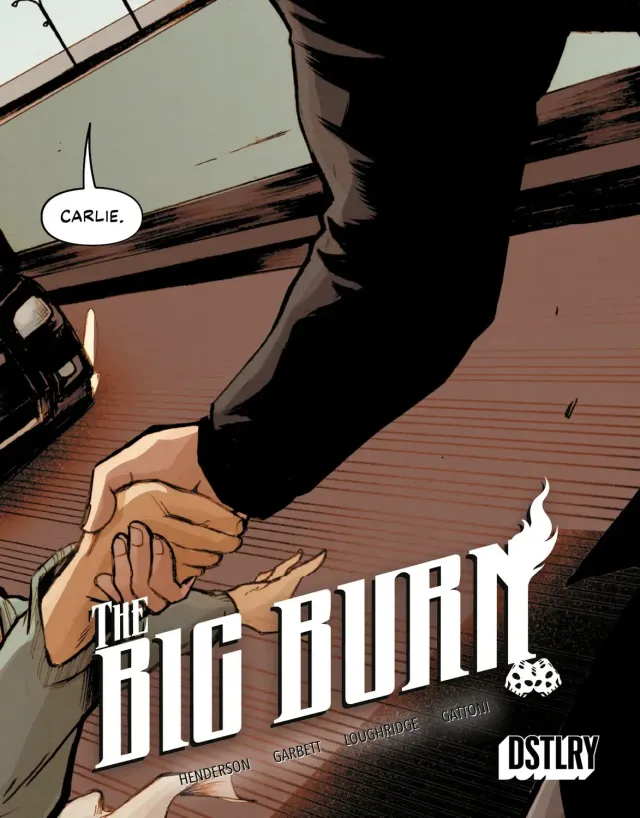 DSTLRY Big Burn nr. 2 digital tegneserie Garbett cover