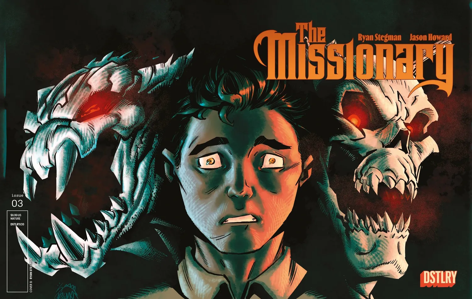 DSTLRY The Missionary #3 hefte Cover B Stegman horror