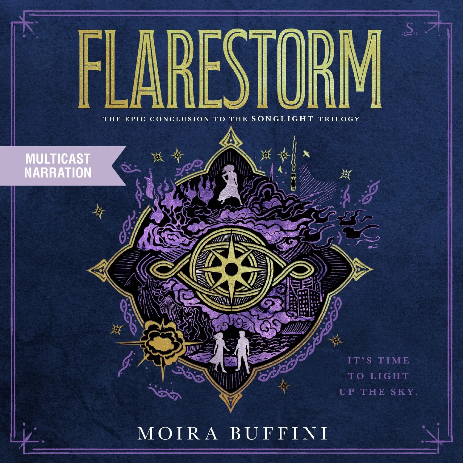 Wingbearer Saga Flarestorm innbundet ungdomsbok Torch 3