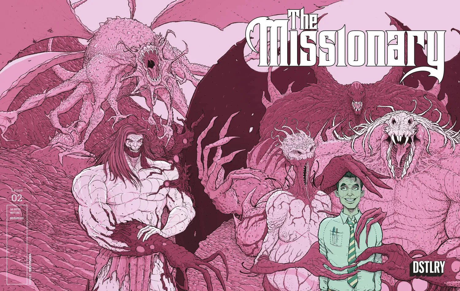 DSTLRY The Missionary nr. 2 hefte Pitarra-cover