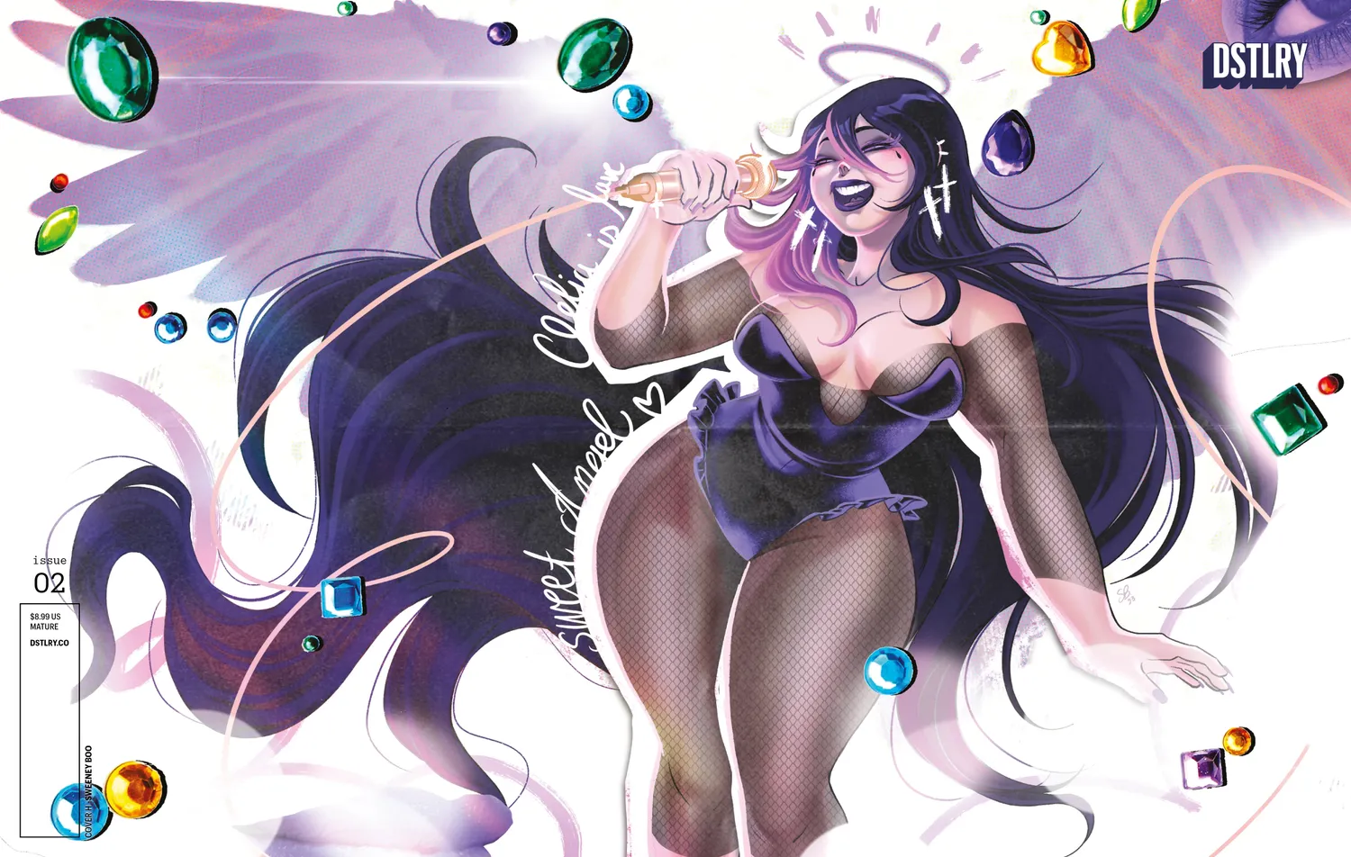 DSTLRY Blasfamous #2 hefte Cover H Boo Undressed fysisk variant