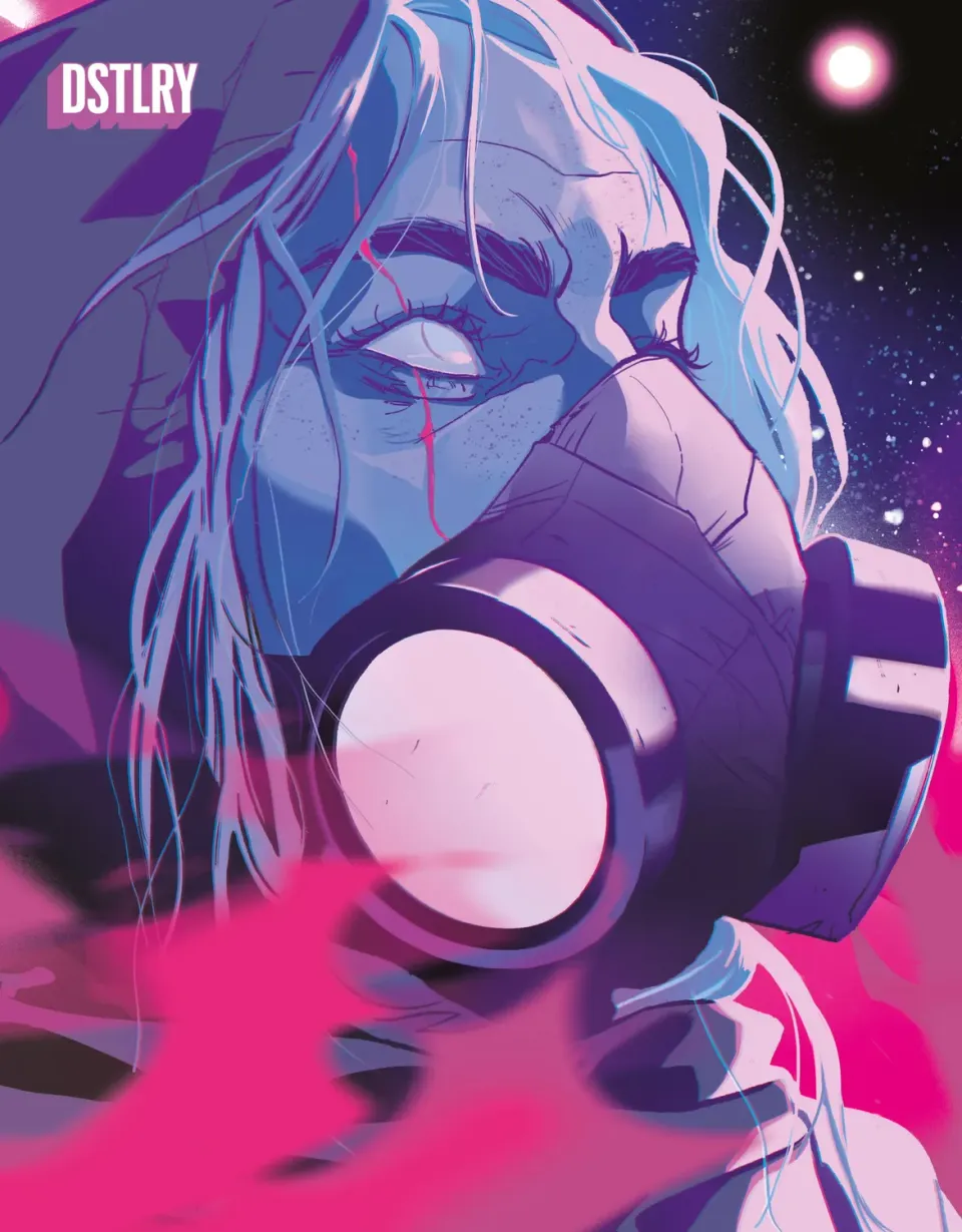 DSTLRY Gone #3 tegneseriehefte Cover G Gifford finale