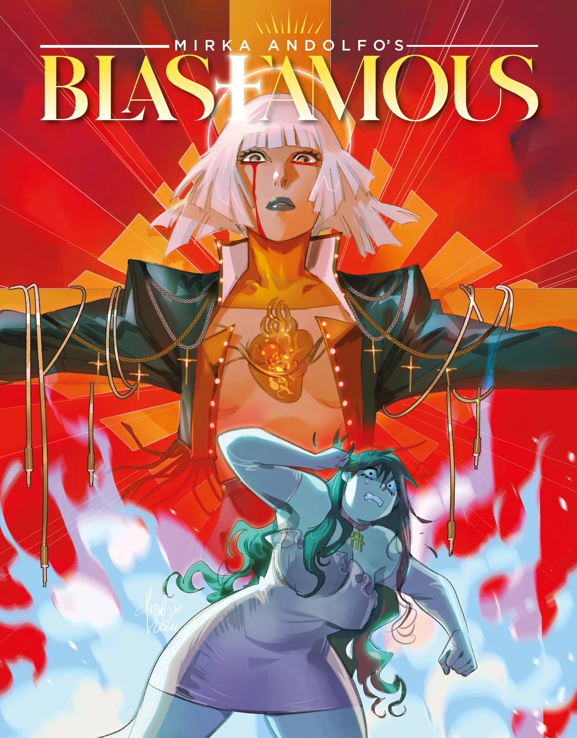 DSTLRY Blasfamous 1-3 samlebunt Andolfo horror
