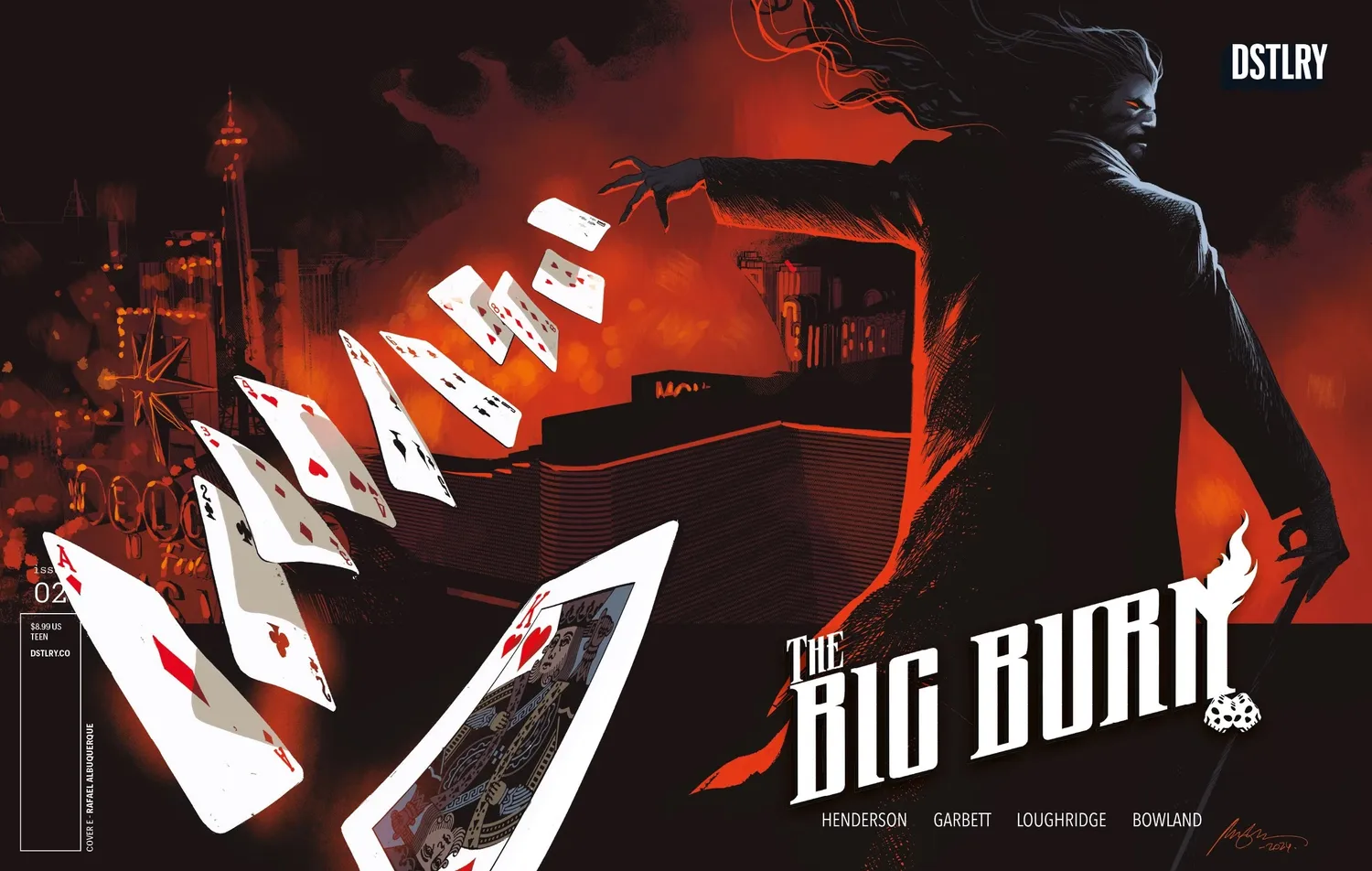 DSTLRY Big Burn #2 Cover E Albuquerque hefte