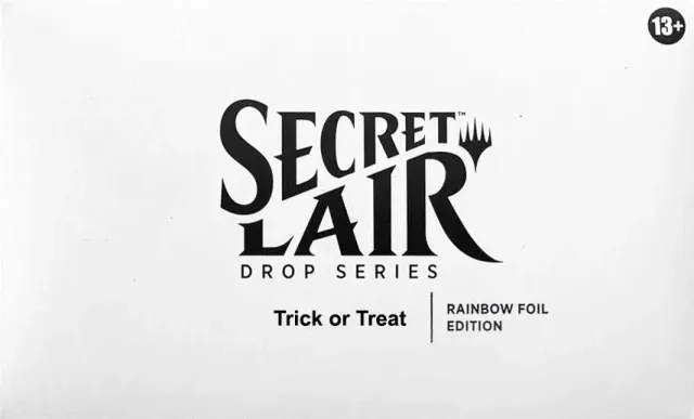 Magic Secret Lair Trick or Treat kortsett rainbow foil engelsk