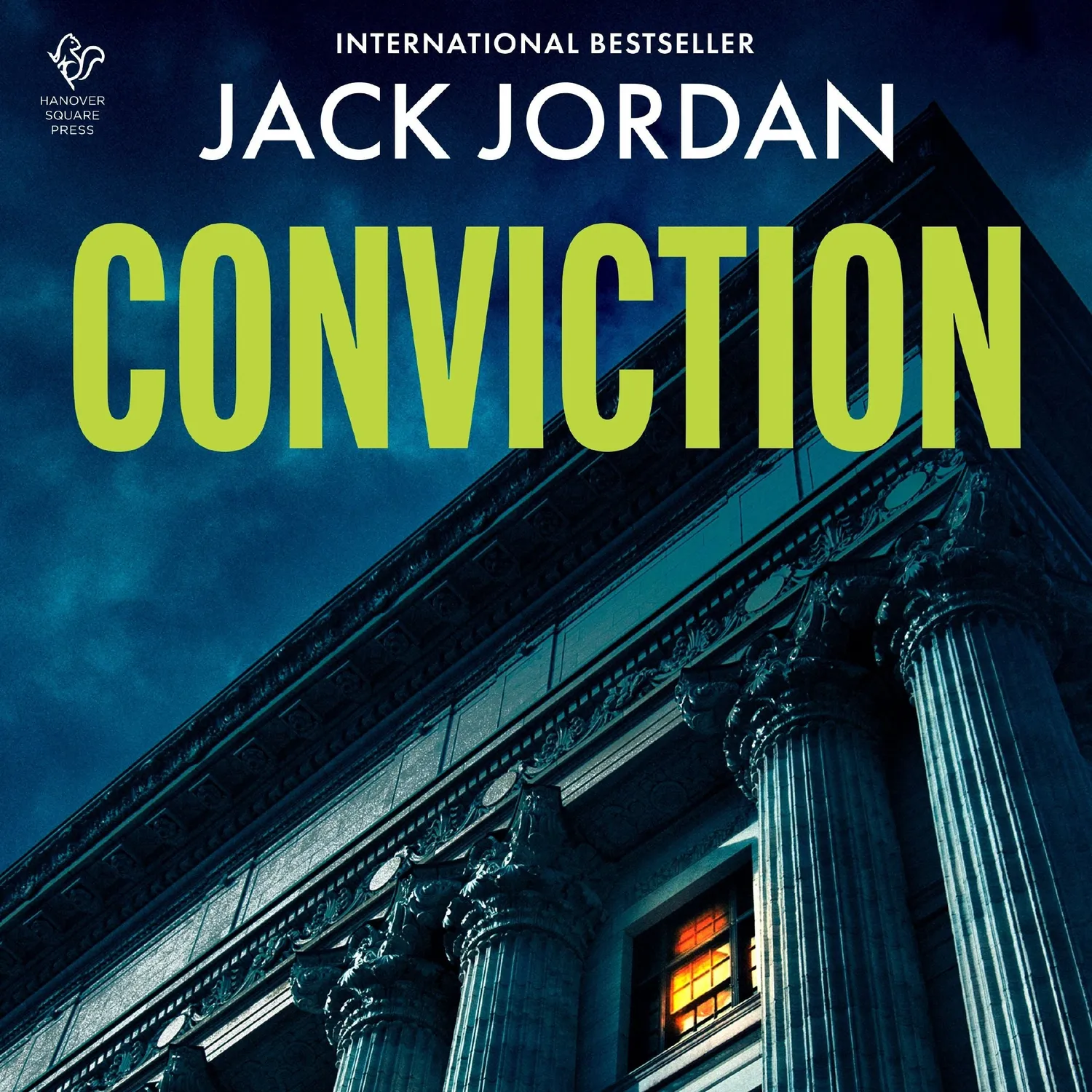 Wingbearer Saga Conviction innbundet bok juridisk thriller